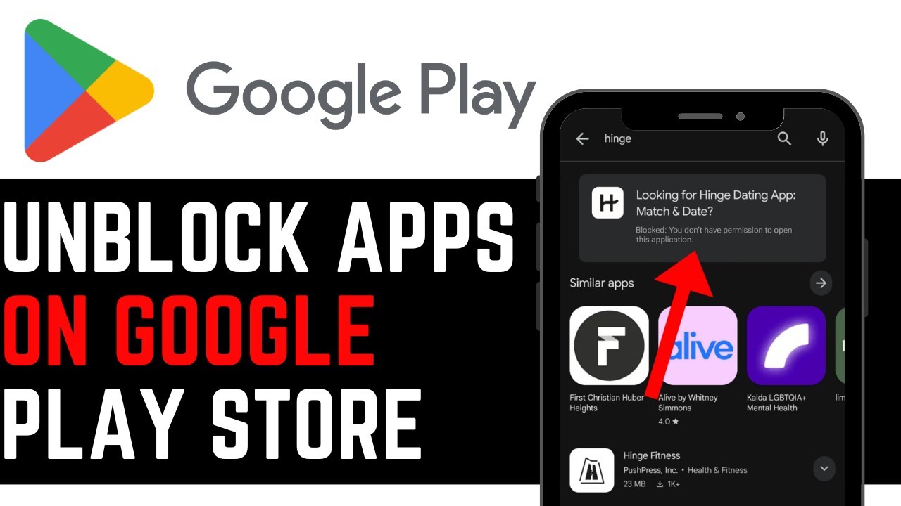 How To UNBLOCK APPS ON GOOGLE PLAY STORE! | BEST NEW METHOD 2025!