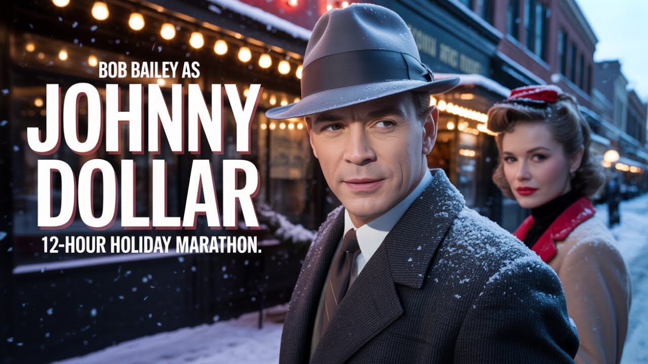 Bob Bailey as Johnny Dollar &ndash; Holiday Case Files Marathon | 12 Hours OTR Classics