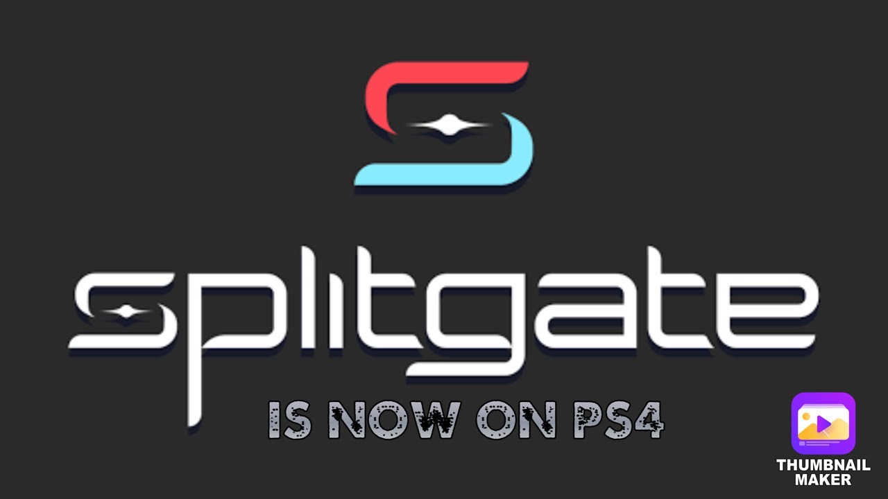 splitgate ps4 gameplay*