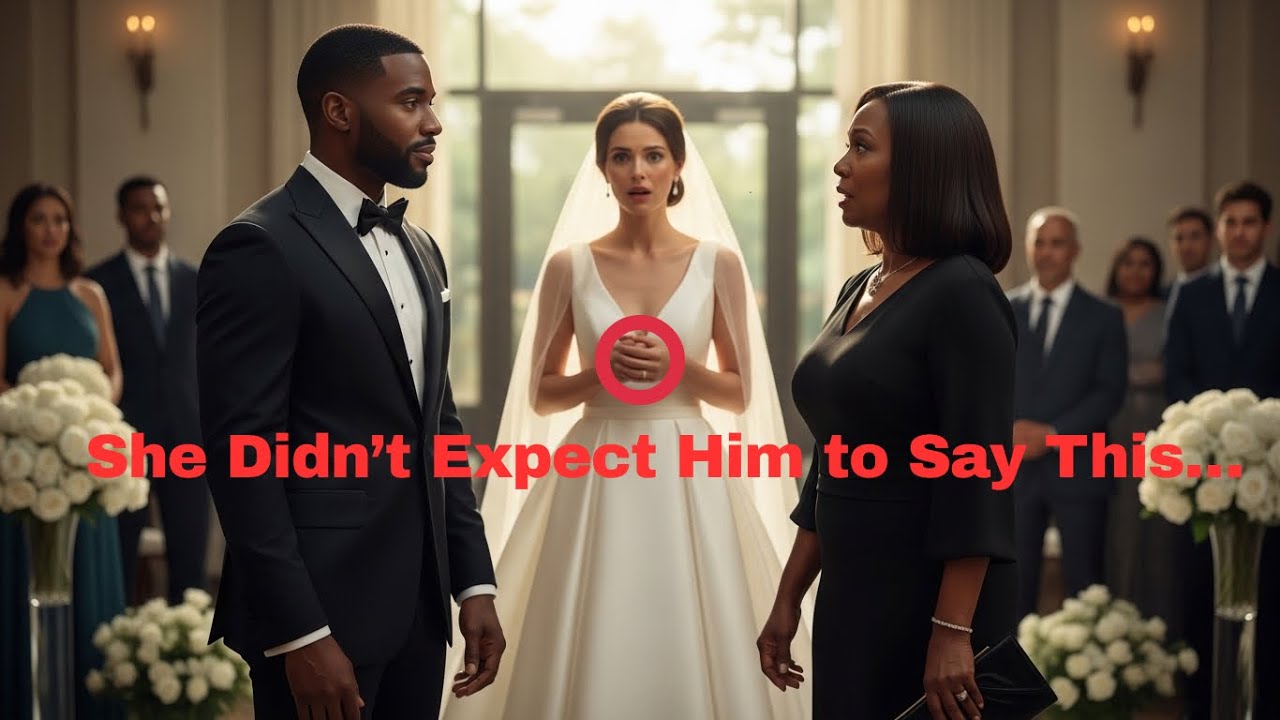 He Stopped the Wedding and Had His Mother Escorted Out — What Happened Next Was Unplanned