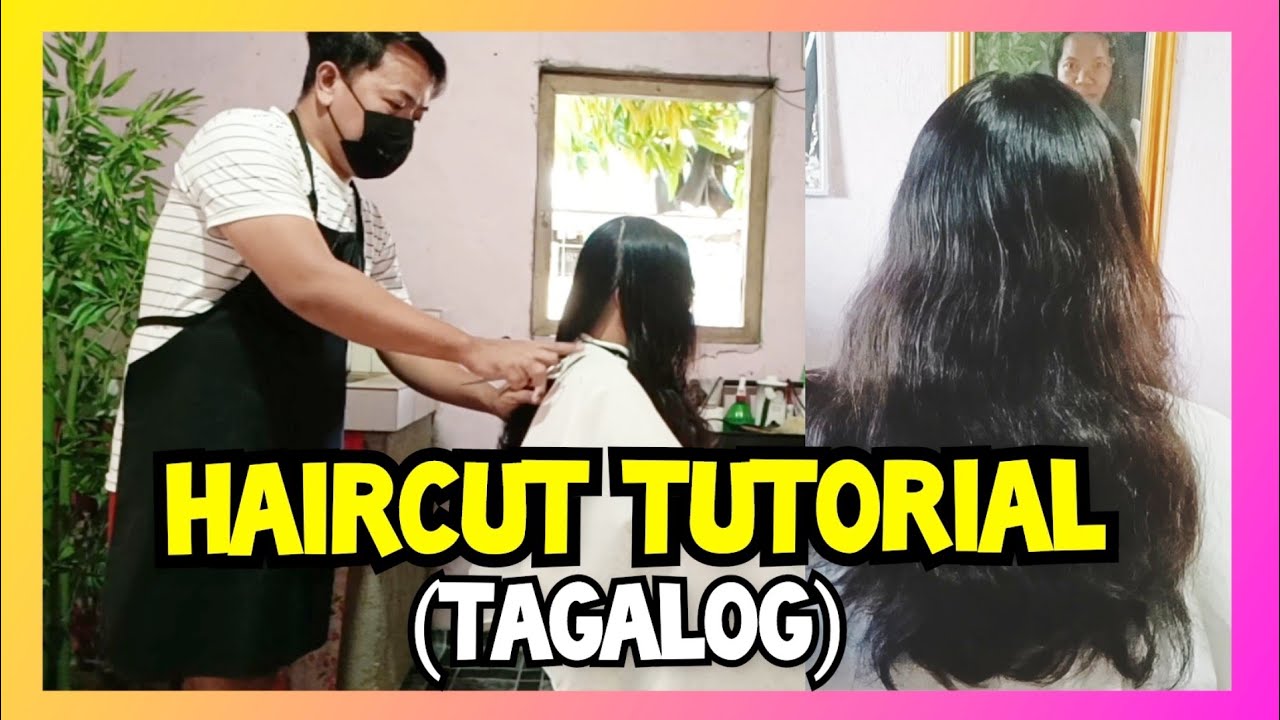 HAIRCUT TUTORIAL: (TAGALOG) BOB CUT | WEDGE CUT HAIRSTYLE FOR WOWEN | Jewel TV