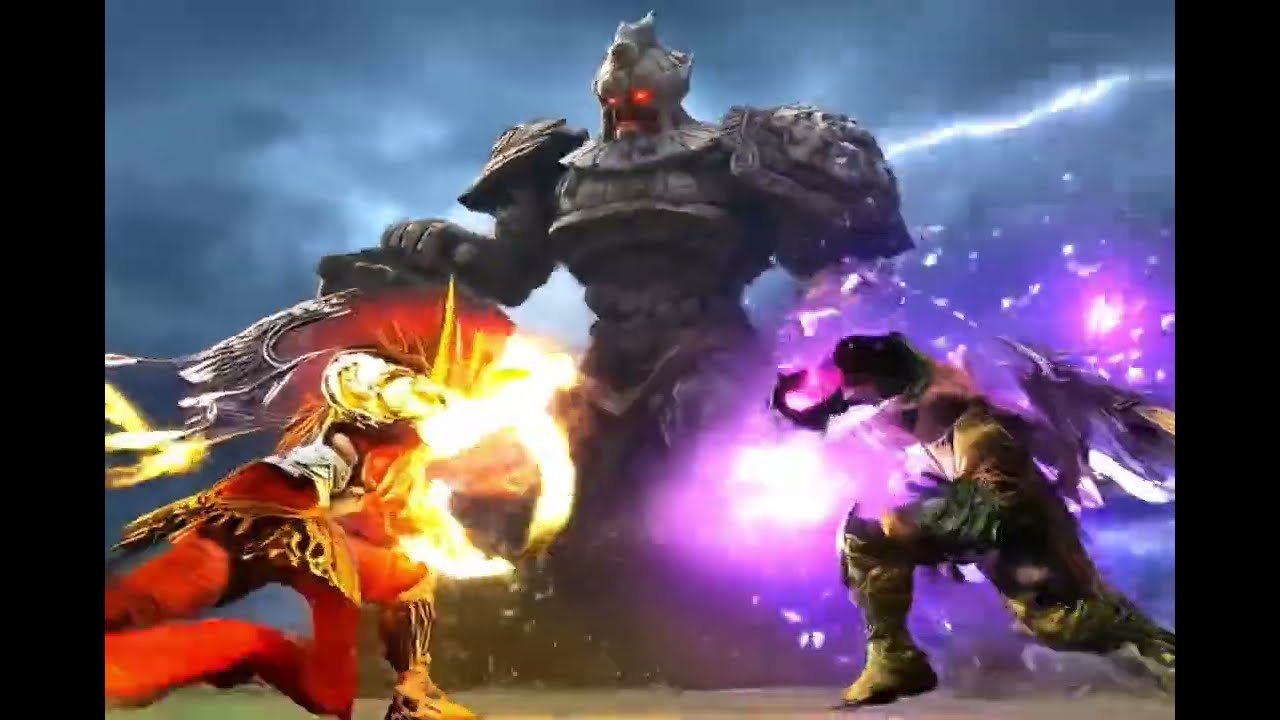 ⚔️ 轩辕再起，墨香重燃💎 金装在身，群英并肩👹 巨灵神——今夜，必倒！