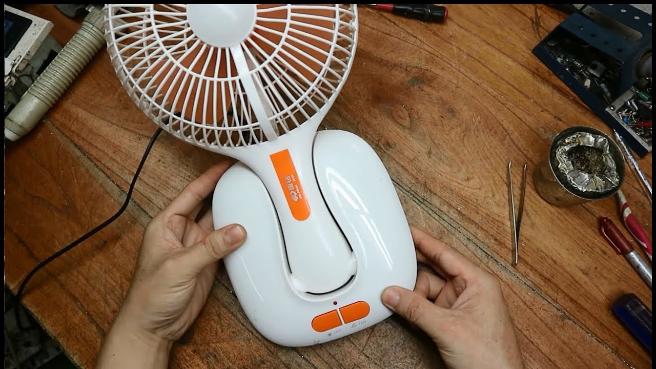 Cho bác nào muốn hiểu về quạt tích điện rẻ tiền này.Mẹo độ pin 18650 thay ác quy đơn giản an toàn