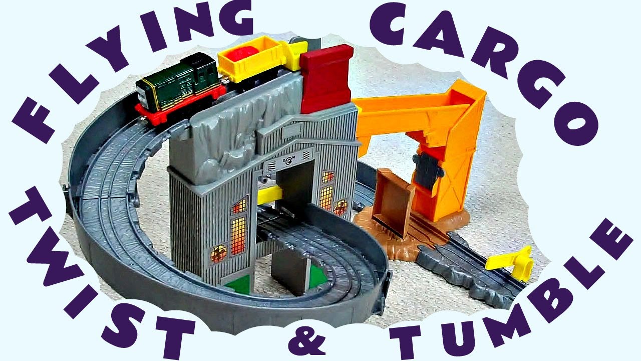 Thomas The Train Take N Play Twist & Tumble Cargo Drop Toy Train Set