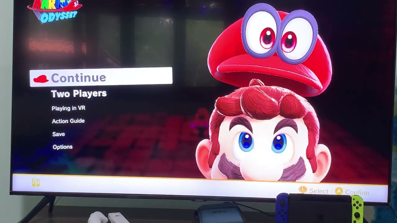 Super Mario odyssey, parte8 de volta pro reino do lago