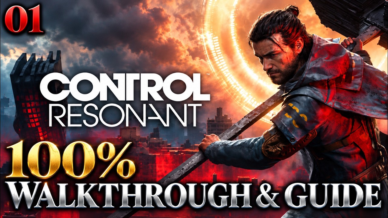 Control Resonance 100% Часть 1: Прохождение и гайд по Даунтауну