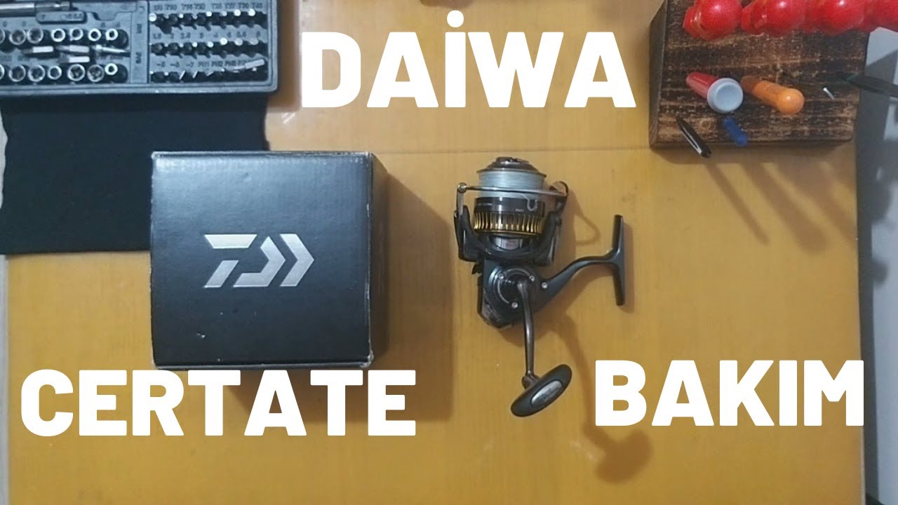 Daiwa Certate 2510 PE-H Olta Makinesi Bakım Tamir