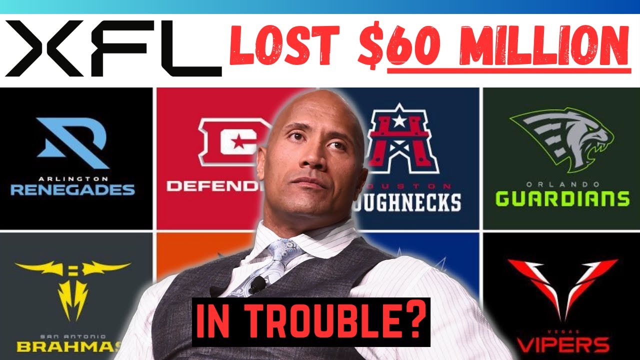 XFL lost 60 MILLION. XFL Merger with USFL?