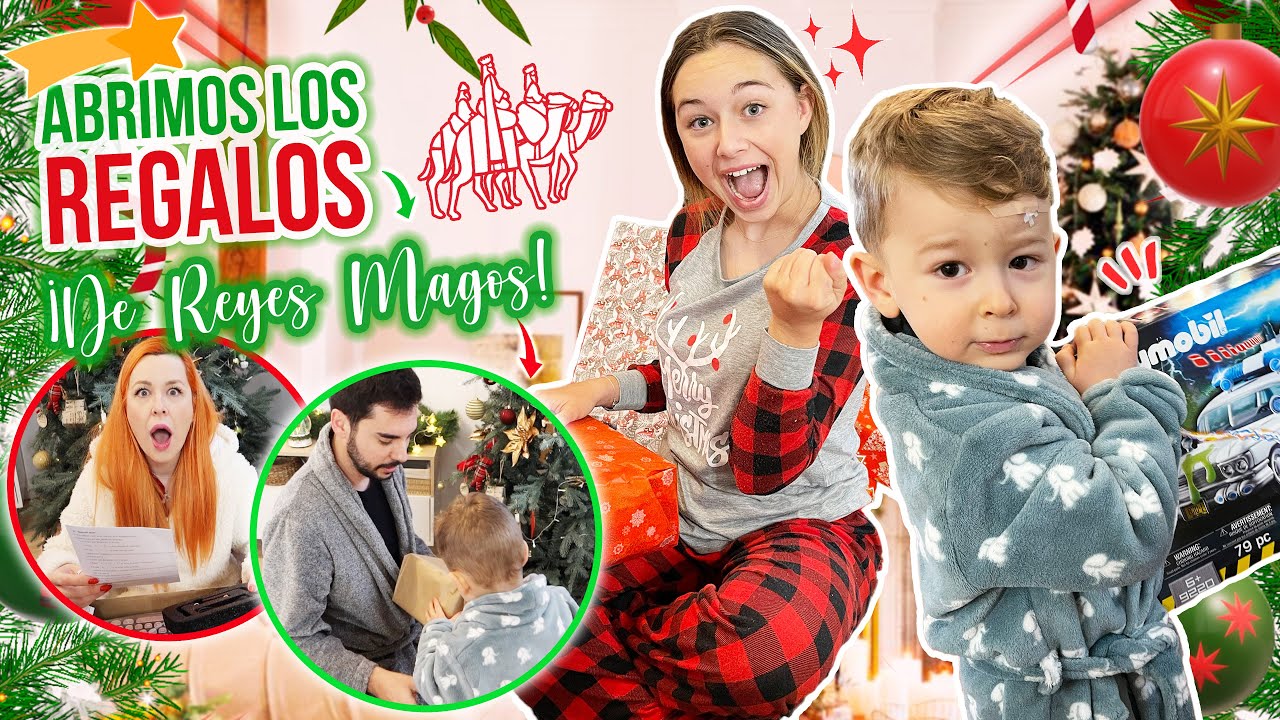 ABRIMOS nuestros REGALOS de REYES MAGOS en FAMILIA 🎁 LOS MEJORES REGALOS DE REYES 2021