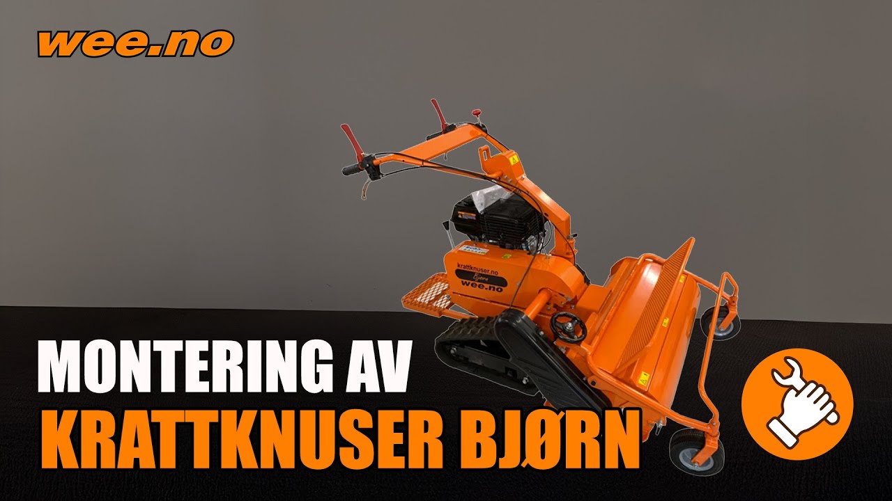 Montering av Krattknuser Bjørn