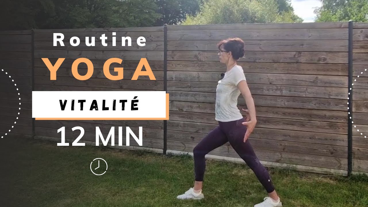 Routine Yoga - 12 MIN pour faire le plein d'énergie ! ✨