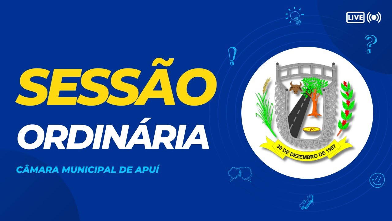 1ª Sessão Ordinária da Câmara Municipal de Apuí