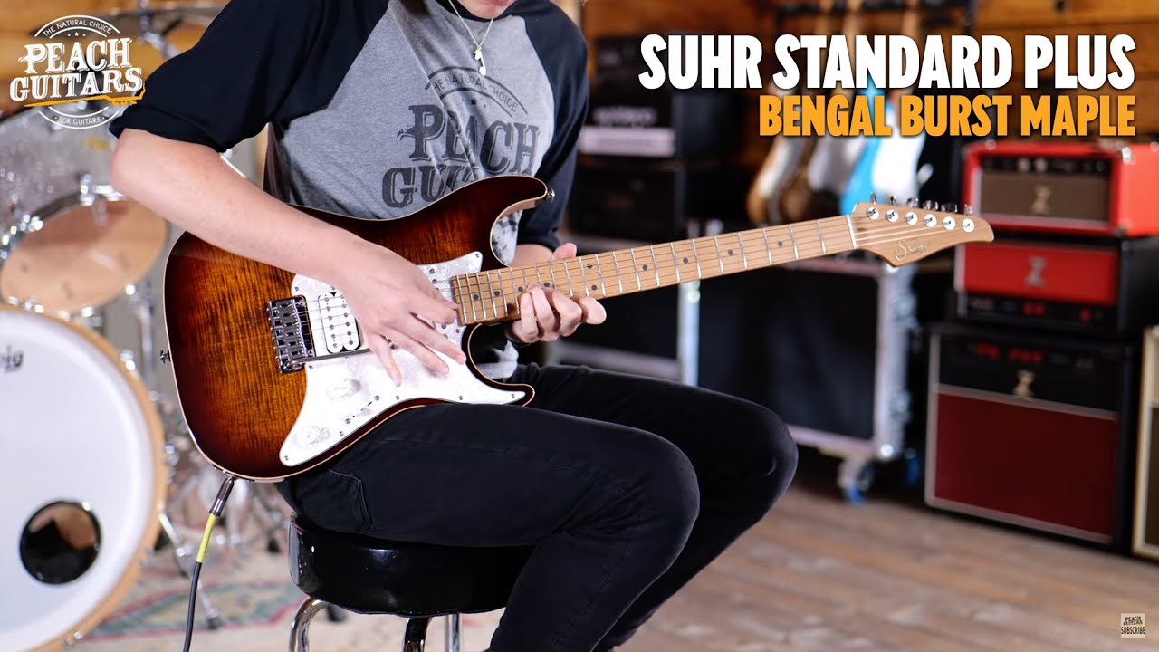 No Talking...Just Tones | Suhr Standard Plus Bengal Burst Maple