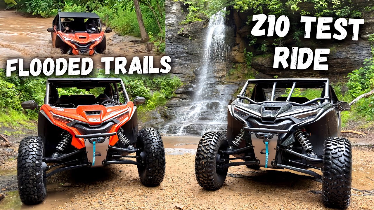 Тестирование CFMOTO Z10-4 и двухместного мотоцикла с Dirt Trax TV.