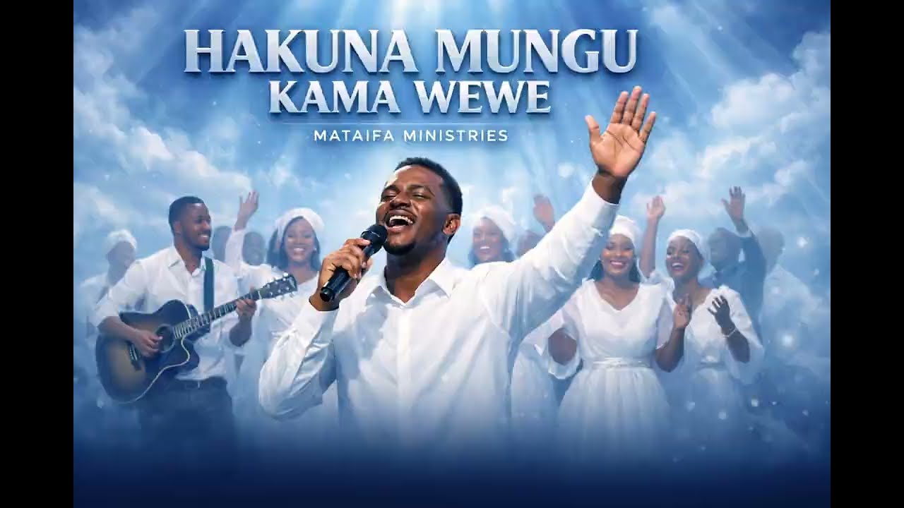 Mataifa Ministries _ Hakuna Mungu Kama Wewe (Lyrics Visualizer)
