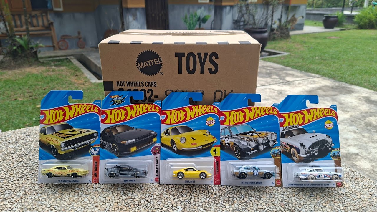Распаковка Hot Wheels P Case 2026