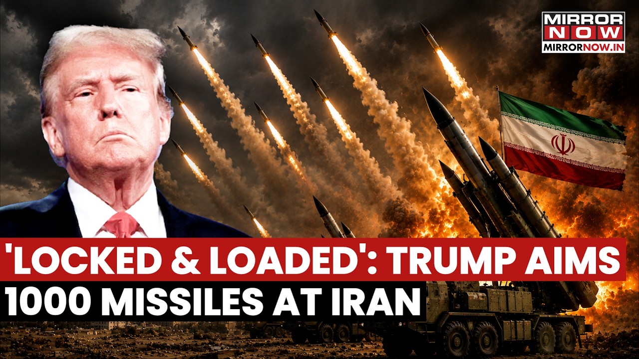 'LOCKED AND LOADED': Trump Orders US Military To Aim 1000 Missiles At Iran Over Assassination Plot