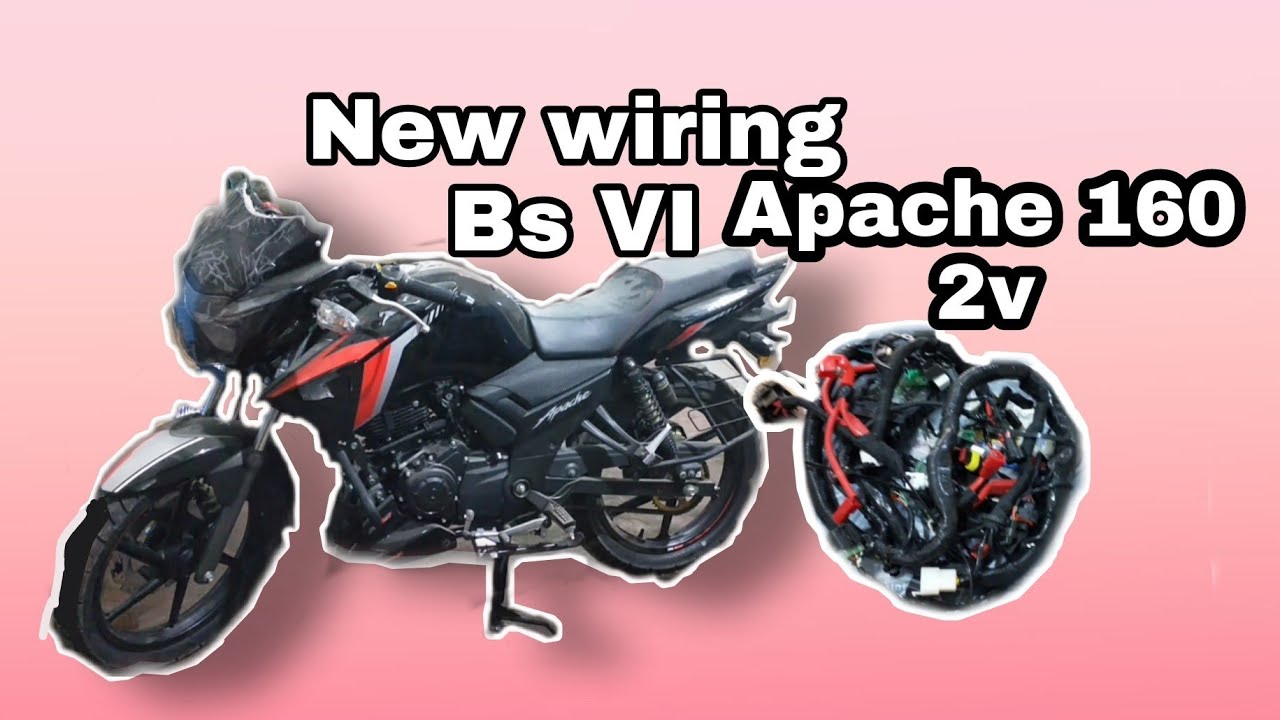 New wiring installation|| Apache 160 2v Bs 6|| By TechnoGRT||