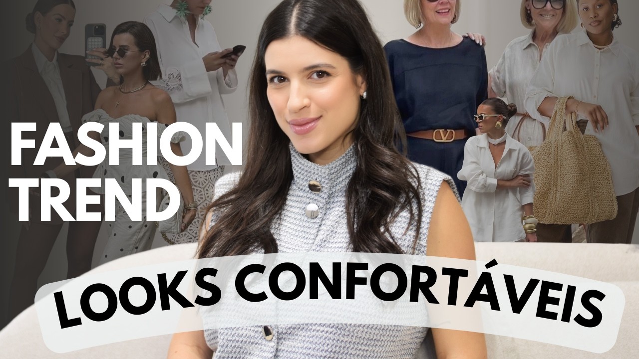 26 LOOKS CONFORTÁVEIS PARA USAR EM 2026