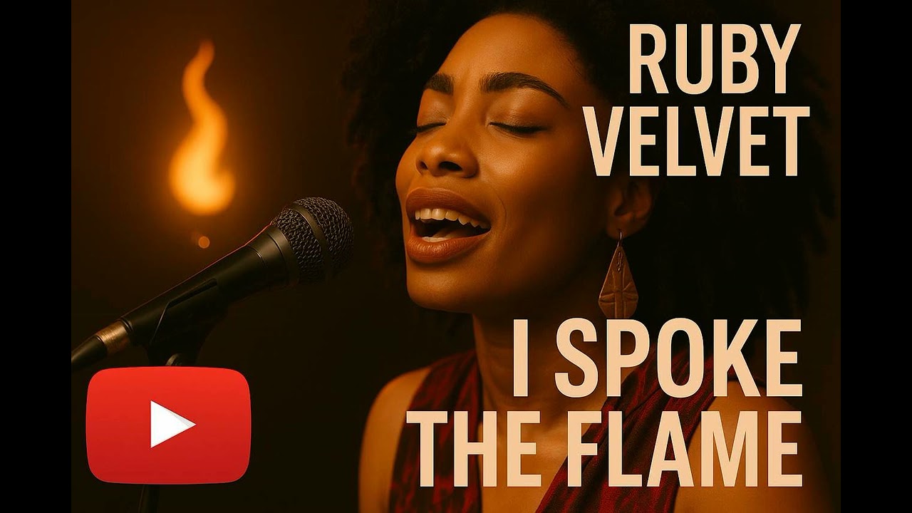RUBY VELVET  -  I SPOKE THE FLAME  -ft. SERA VALE - copyright 10-11-2025