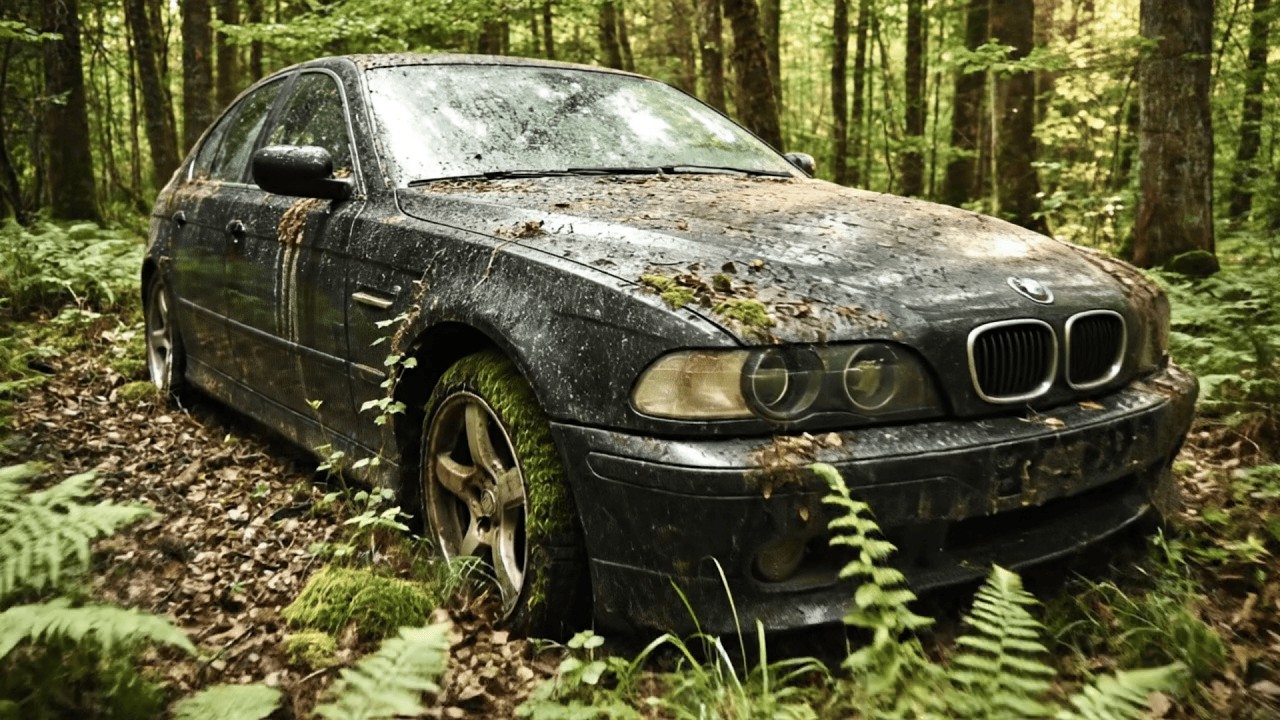 Restoring a 2003 BMW M5 (E39) Found in the Forest