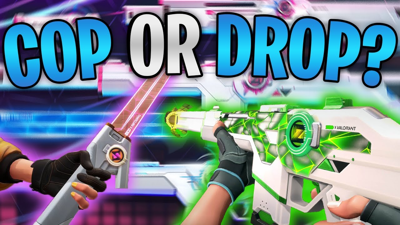 SPECTRUM Skins? | VALORANT COP or DROP? (ZEDD)