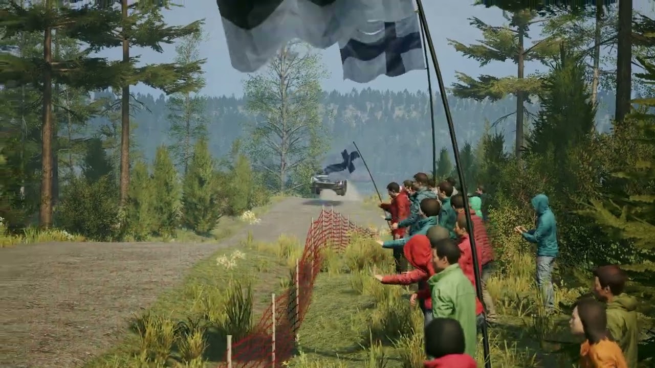 Let's drive EA WRC Toyota GR Yaris Rally1 Hybrid ´24 at Leustu Finland.