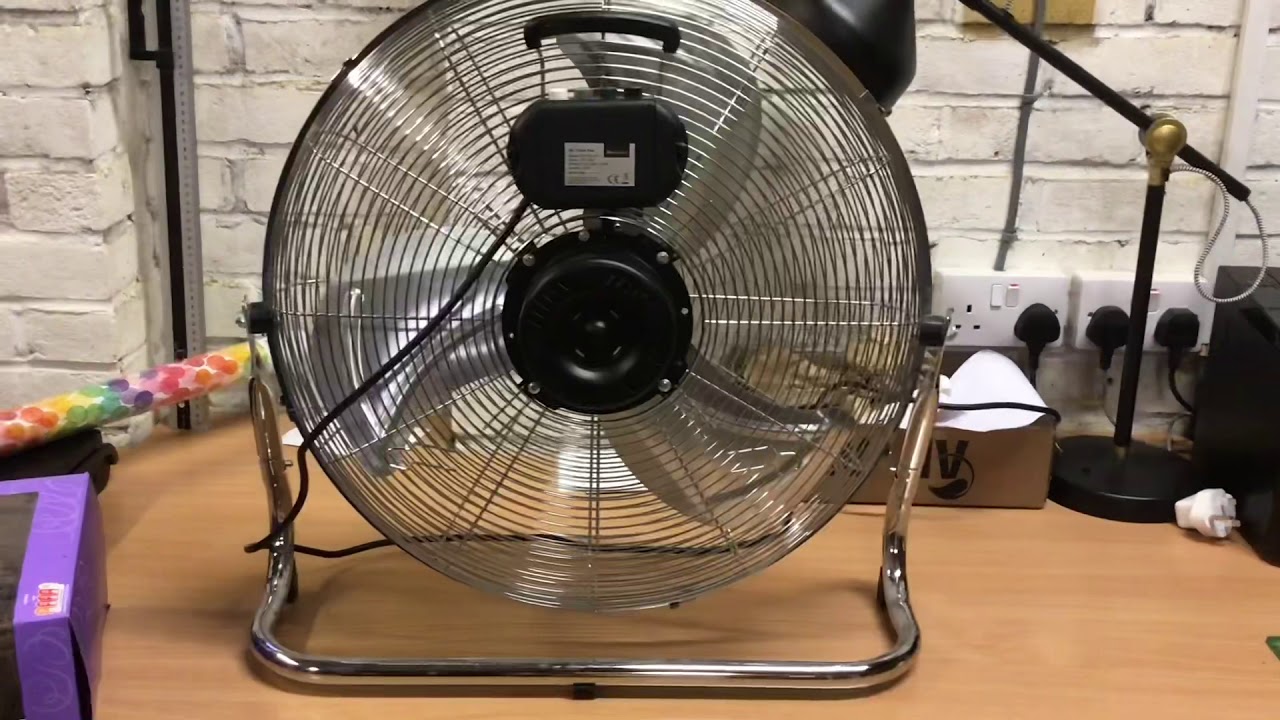 This is the 2019 pro breeze 20 inch high velocity floor fan