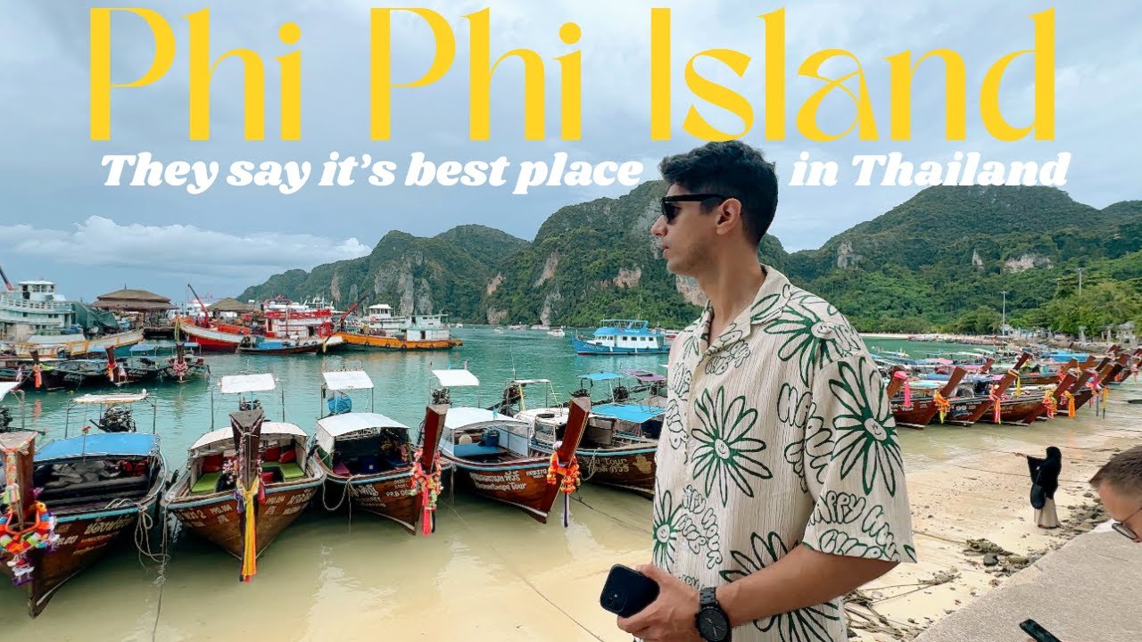 We Explored Phi Phi Island 🇹🇭 | Kayaking by Day, Hotel Stay & Party Nights