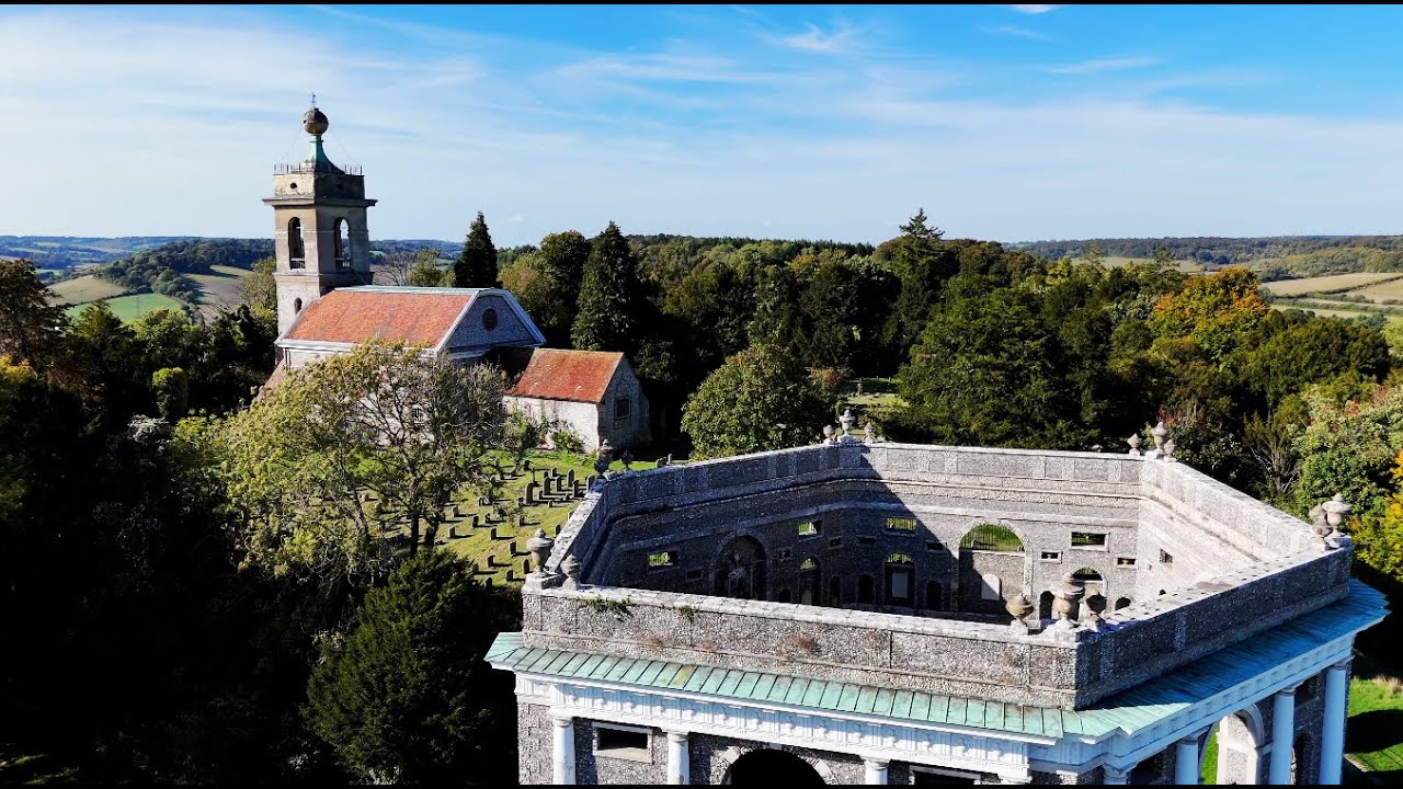 West Wycombe in 4K | St Lawrence’s Church, War Memorial & Chiltern Hills Cinematic Drone Footage