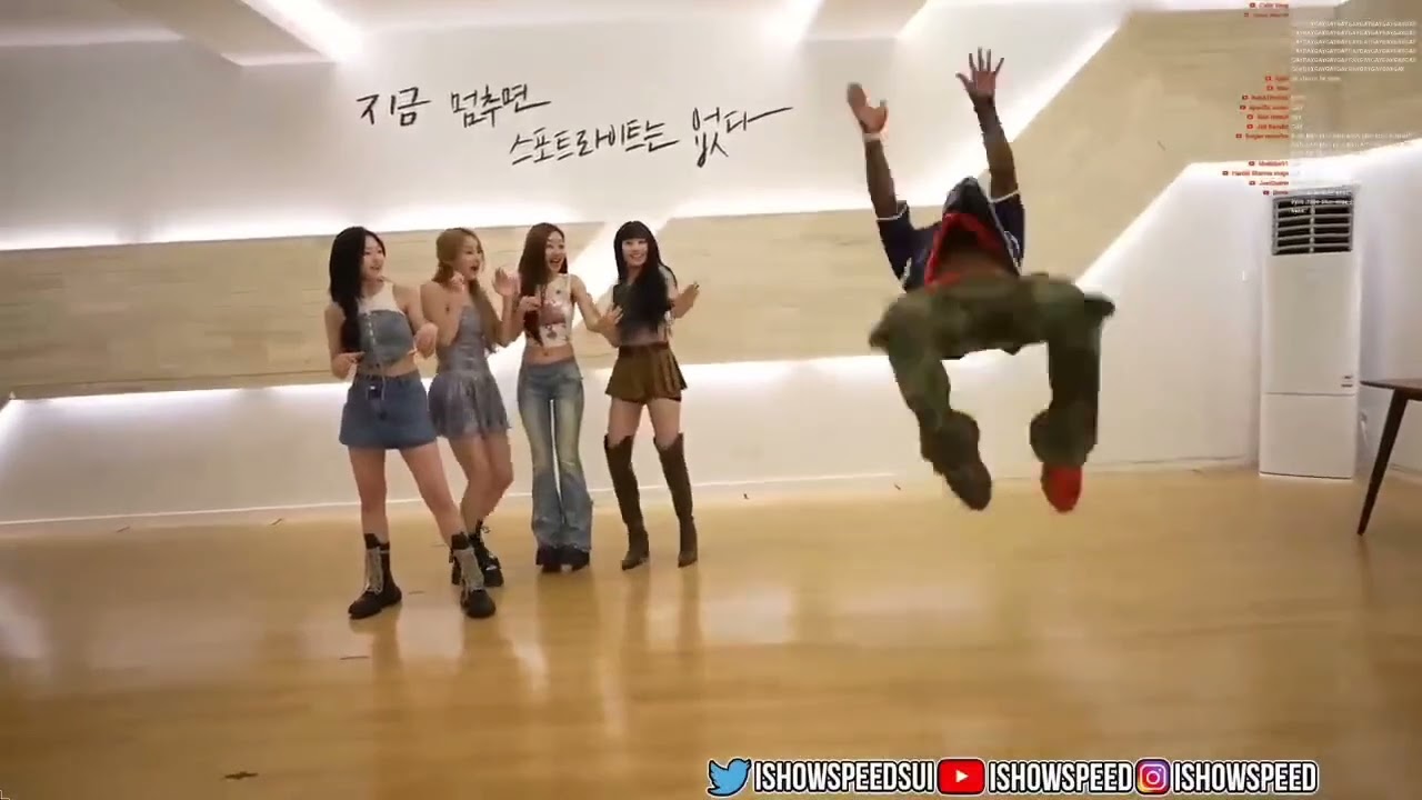 IShowSpeed Does A Backflip Infront Of Korean Women!