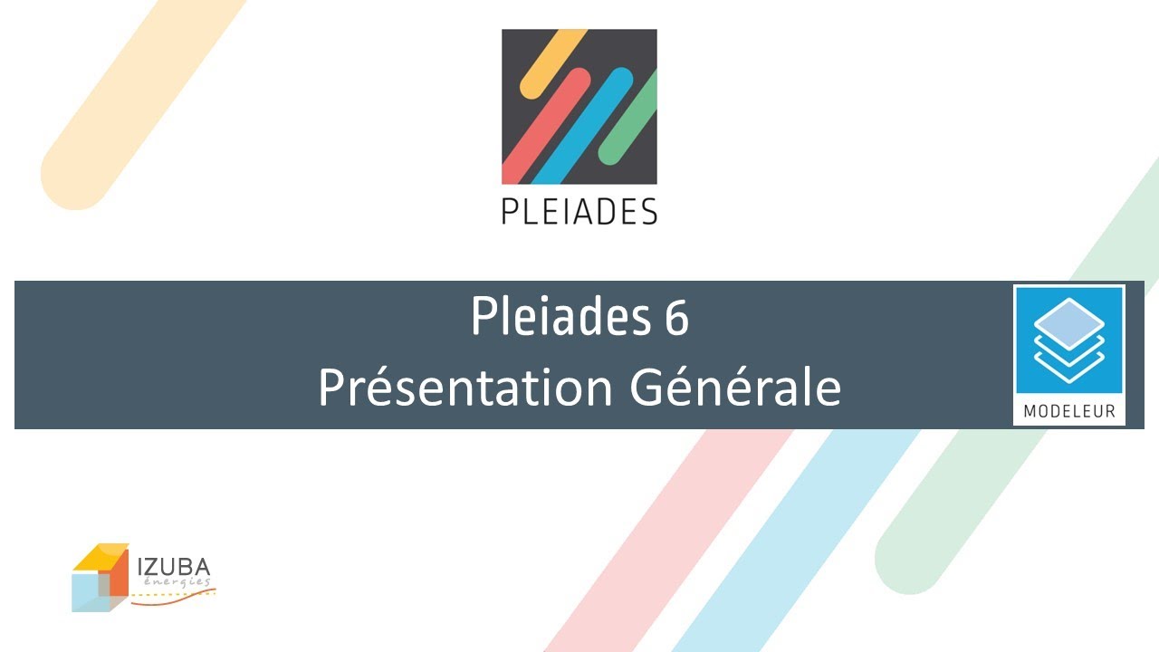 Présentation de la nouvelle interface du Modeleur Pleiades 6