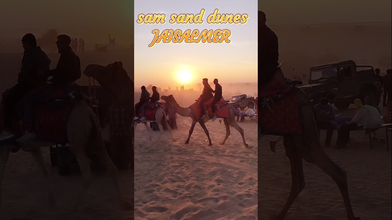 sam sand dunes desert jaisalmer 