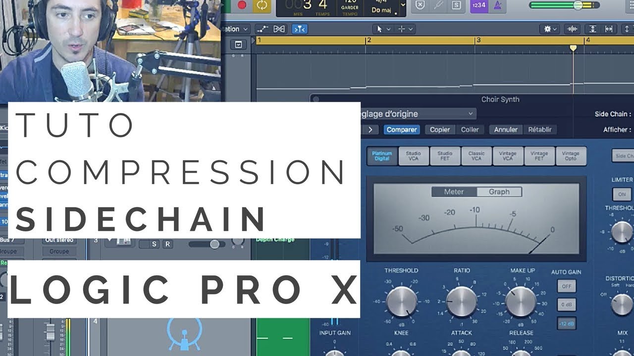 COMMENT FAIRE UNE COMPRESSION SIDE CHAIN (LOGIC PRO X)