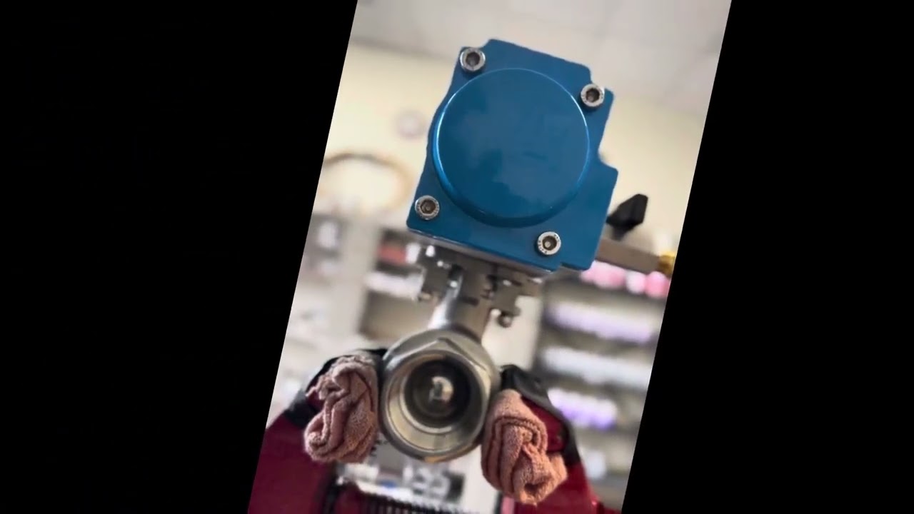 Join me as we assemble an air-actuated ball valve.