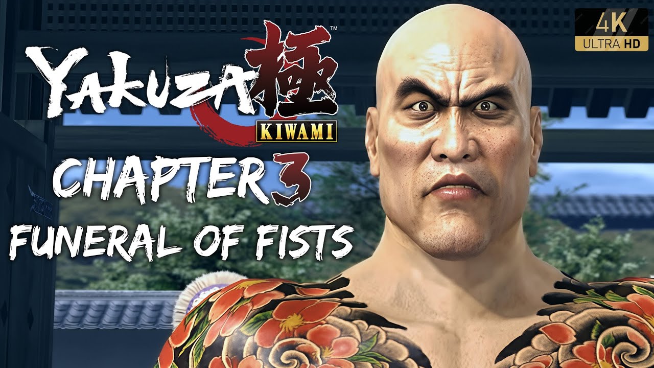Yakuza Kiwami - Chapter 3: Funeral of Fists | Kiryu vs Shimano 4K