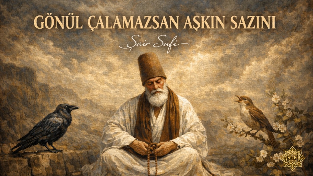 G&ouml;n&uuml;l &Ccedil;alamazsan Aşkın Sazını | Tasavvuf Musikisi Cover Versiyon - Şair Sufi