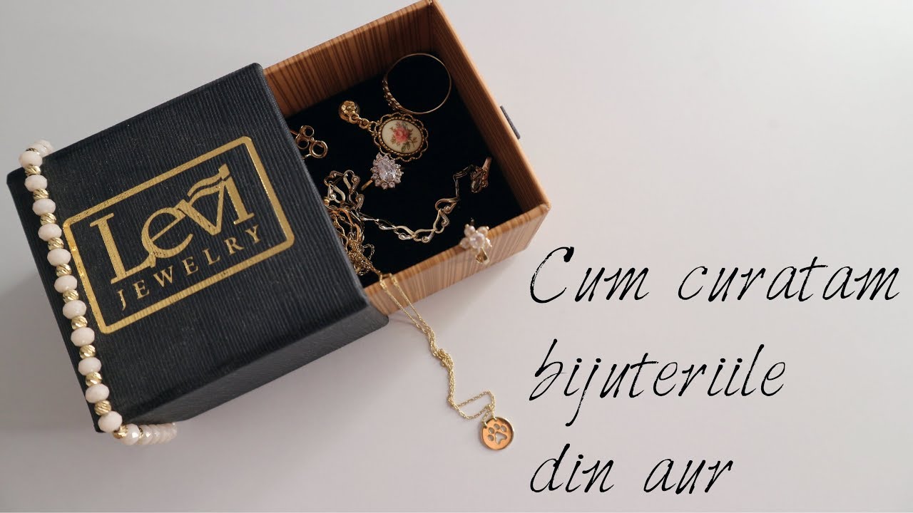 Cum curatam bijuteriile din aur rapid | Alice Tudurii