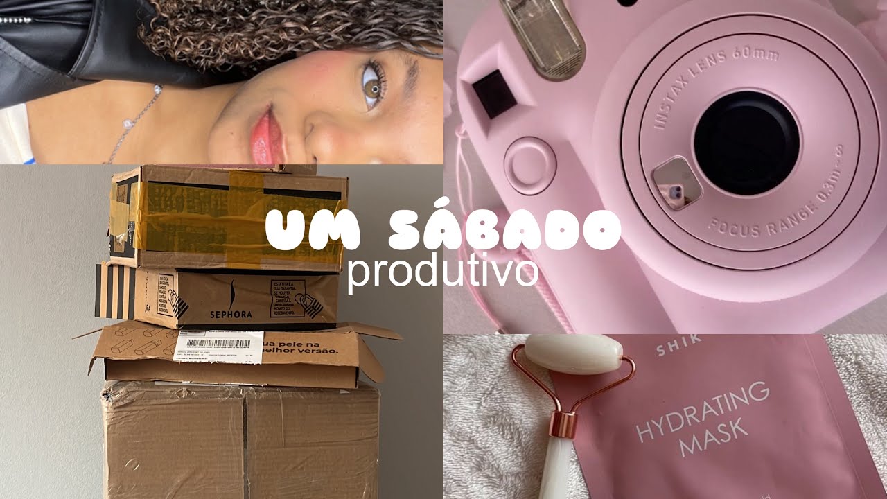 Rotina de um sábado produtivo | outfit , cabelo , lindas do mês 💕✨