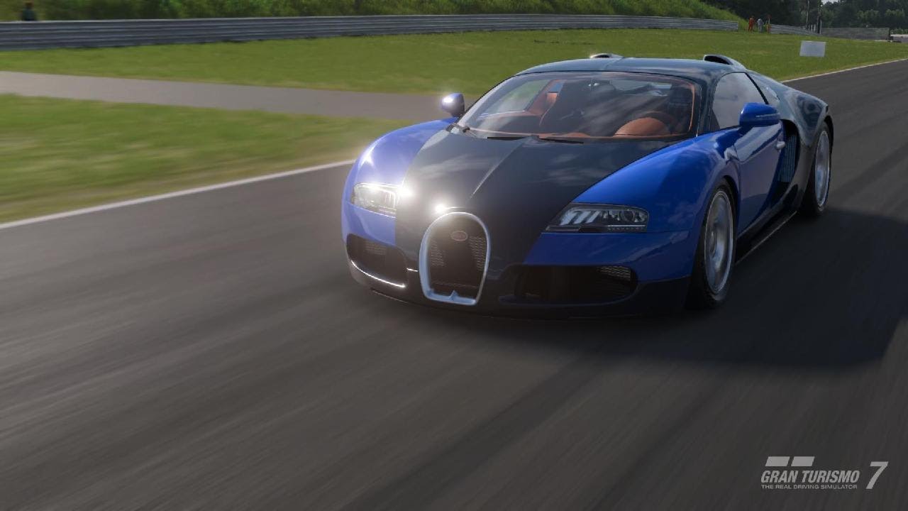 グランツーリスモ 7より鈴鹿サーキットを走るヴェイロン🏁🚗🎮🏆