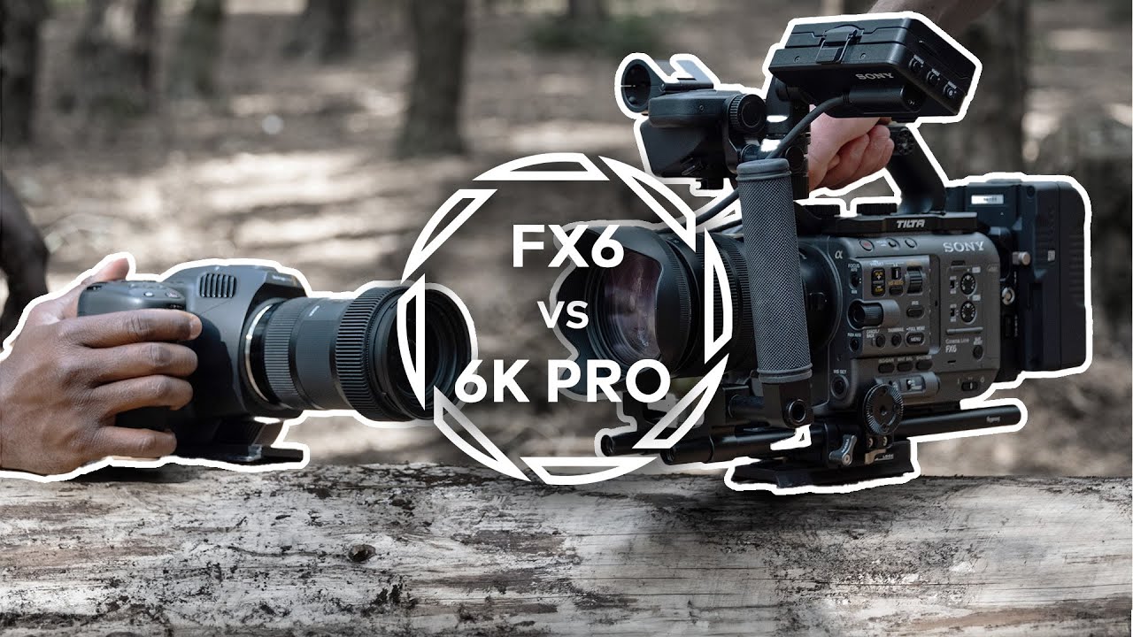 Blackmagic Pocket 6K Pro против Sony Fx6 | Сравнение изображений