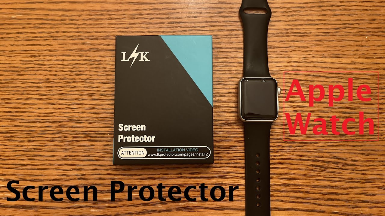 How to Install an LK Screen Protector on an Apple Watch Step by Step!!!