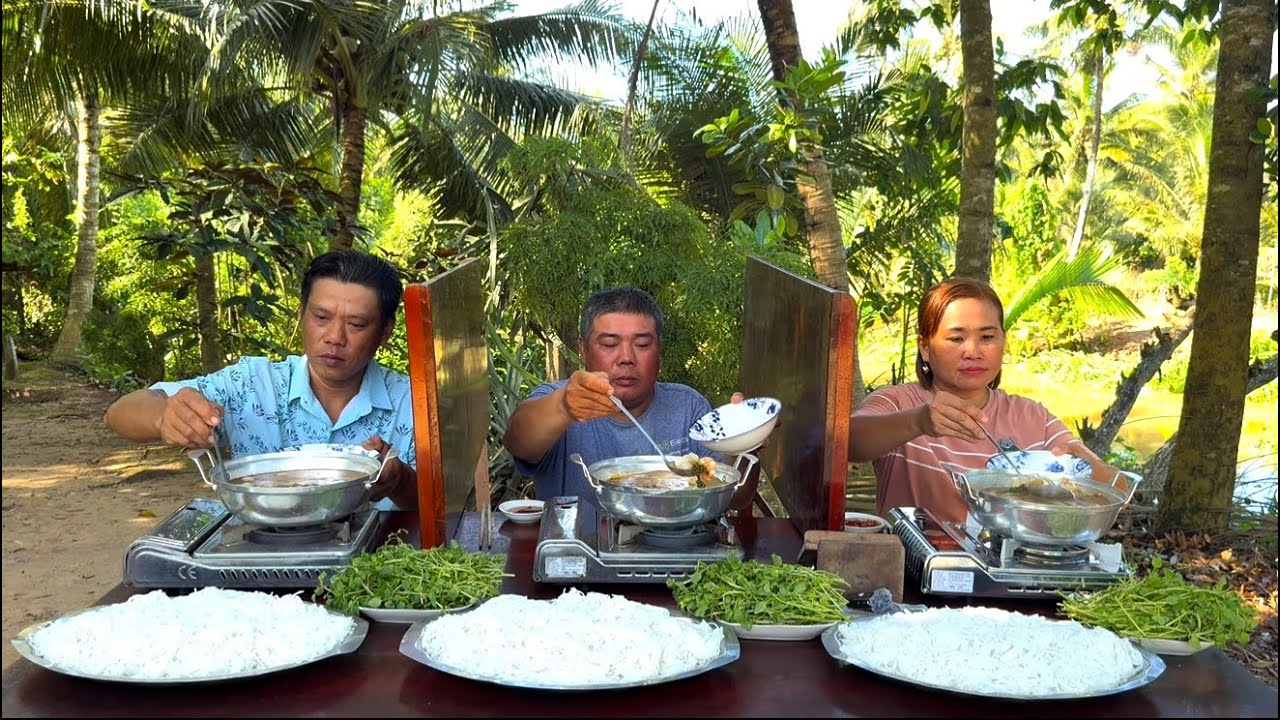 Trận Đấu Đỉnh Cao Gay Cấn, 3 CÁI LẨU MỰC NẤU TIÊU 6 Ký Bún Thắng Được 4Tr Cái Kết Quá Bất Ngờ | ATN 