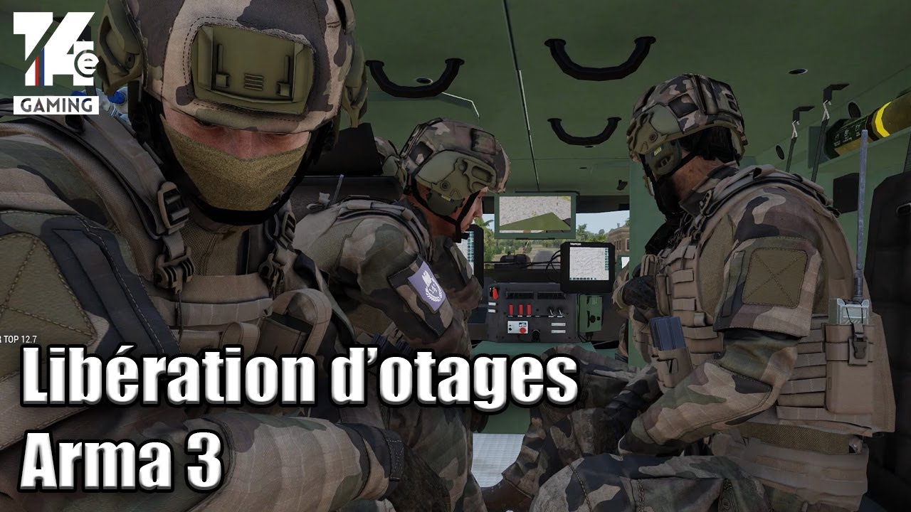 Arma 3 - Opération de libération d'otages (Armée Française)