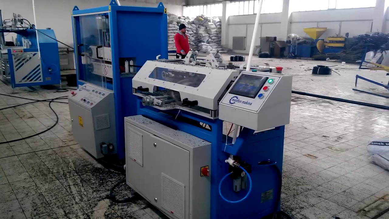 3 Layers Round Drip Irrigation Pipe Production Line - 3 Katmanlı Damlama Sulama Üretim Hattı