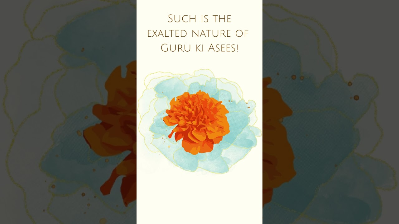 Guru Ki Asees~The Power of Guru's Blessings | Vachan by Brahmgyani Mahant Baba Ram Singh Ji Maharaj