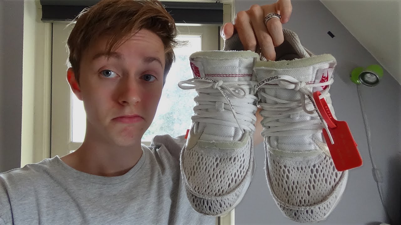 NIKE X OFF WHITE PRESTO AFTER 6 MONTHS OF WEAR