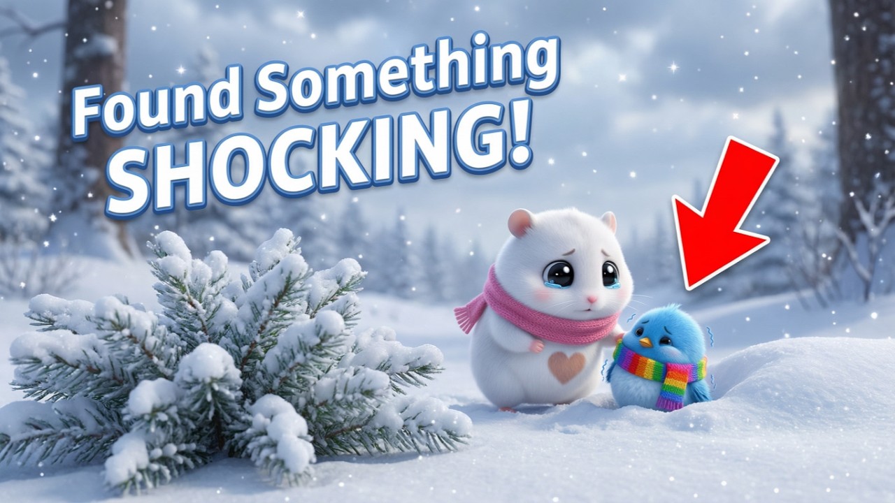 A Frozen Bird in the Snow… What Milo Did Next 😢🐹