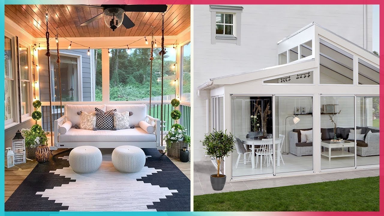 BEST COLLECTION! 50+ Screened In Porch Ideas With Outdoor Furniture & Decoration