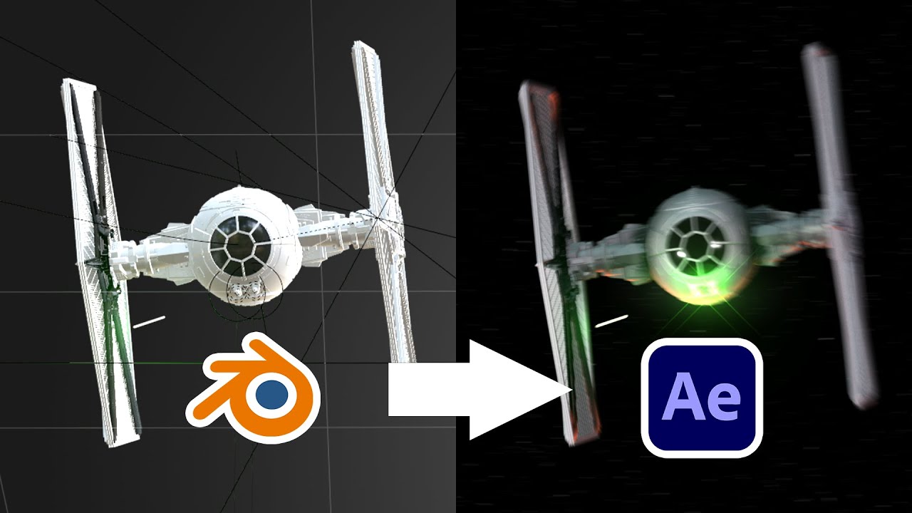 Blender 2.9 to After Effects | VFX Tutorial